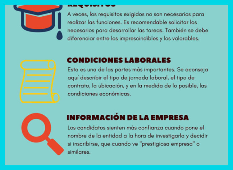 ¿Cómo puedo aplicar a una oferta de empleo publicada?