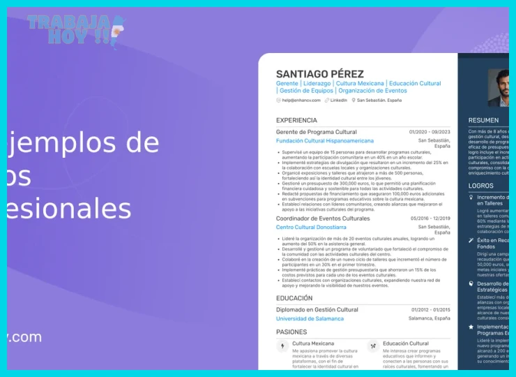 Cómo describir logros en el currículum sin sonar exagerado
