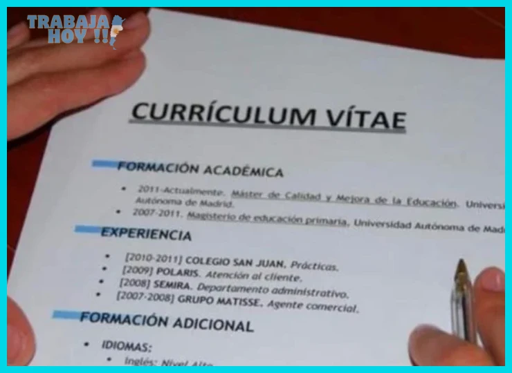 Guía de currículum vitae para Argentina 2025
