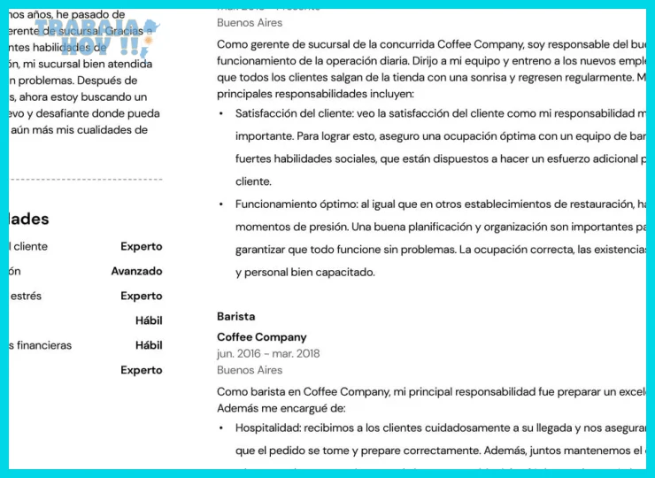 Nivel de inglés certificado y habilidades lingüísticas