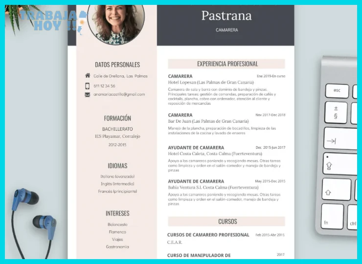 Paso 1: Datos personales y perfil profesional para captar atención