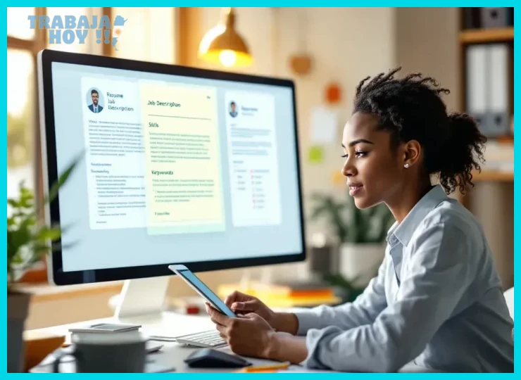 Tener la oferta de trabajo completa y analizada con palabras clave